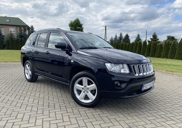 Jeep Compass cena 42900 przebieg: 163000, rok produkcji 2011 z Kutno małe 781